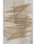 Tapis de salon NOUR 200 x 300 cm - Or