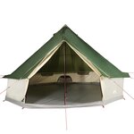 vidaXL Tente familiale tipi 12 personnes vert imperméable