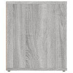 vidaXL Meuble TV Sonoma gris 100x35x40 cm Bois d'ingénierie