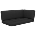 vidaXL Canapé d'angle palette de jardin bois de pin imprégné