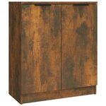 vidaXL Buffets 3 Pièces Chêne fumé Bois d'ingénierie