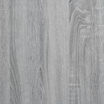 vidaXL Table de chevet sonoma gris 40x41x40 cm bois d'ingénierie