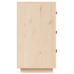 vidaXL Buffet 80x40x75 cm Bois massif de pin