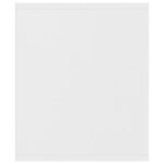 vidaXL Bibliothèque/Meuble TV Blanc 143x30x36 cm