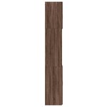 vidaXL Buffet haut chêne marron 80x42 5x249 cm bois d'ingénierie