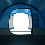 vidaXL Tente familiale 6 personnes bleu imperméable
