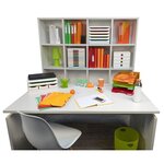 Module De Classement Modulo Black Office 10 Tiroirs Fermés - Blanc/arlequin - Exacompta