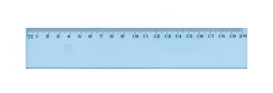 Règle plate plastique incassable 20 cm JPC