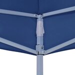 vidaXL Toit de tente de réception 4 5x3 m Bleu 270 g/m²