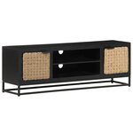 vidaXL Meuble TV 120x30x40 cm Bois massif de manguier