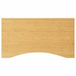 vidaXL Dessus de bureau 100x60x1 5 cm bambou