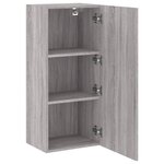 vidaXL Meuble TV mural sonoma gris 40 5x30x90 cm bois d'ingénierie