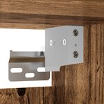 vidaXL Set de meubles muraux 2 Pièces Bois Ancien 69 5x34x90 cm