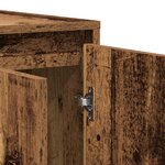 vidaXL Buffet marron Bois ancien Bois 120 x 41 x 75 cm Buffet