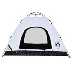 vidaXL Tente de camping 3 personnes tissu occultant libération rapide