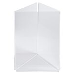 Porte-visuel Tryptique A5 - Cristal - X 10 - Exacompta