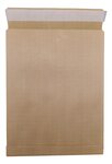 Lot de 10 enveloppes pochettes kraft armé à soufflet marron 280 x 365 + 30 mm