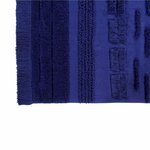 Tapis coton air Alaska - bleu - 140 x 200