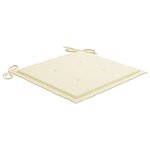 vidaXL Chaises de jardin avec coussins lot de 8 Bois d'acacia solide