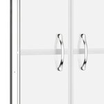 vidaXL Porte de douche ESG dépoli 81x190 cm
