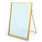 3 cadres en verre rectangulaires vintage 13 x 18 5 cm