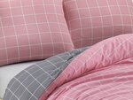 Parure de lit rose TRENDY 260 x 240 cm