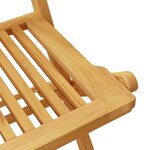 vidaXL Ensemble à manger de jardin 3 Pièces Bois d'acacia solide