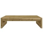 vidaXL Repose-pied de jardin 120x80 cm bois de pin imprégné