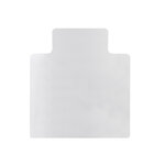 Q-connect tapis sol - Protection superficie PVC - 90x120cm - Transparent