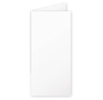 Paquet de 25 cartes pliées 210g 106x213 blanc clairefontaine