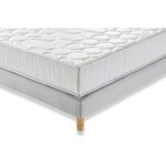 Matelas + sommier 160 x 200 + couette + 2 oreillers