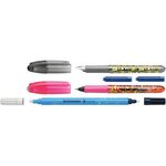 Set d'écriture avec 1 stylo à plume + 1 roller + 1 effaceur - motif aléatoire schneider