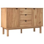 vidaXL Buffet OTTA 113 5x43x73 cm Bois massif de pin