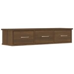 vidaXL Armoire murale Chêne marron 88x26x18 5 cm Bois d'ingénierie