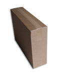 Lot de 5 boîtes carton (n°68a) format 600x150x440 mm