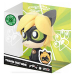 Tirelire Chat Noir Miraculous en Plastique - Chibi - Idéale pour les Amateurs de Super-Héros