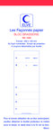 BLOC BRASSERIE 6 coupons 100X259 50/2+0 ELVE