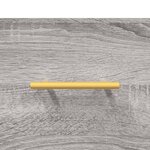 vidaXL Meuble TV Sonoma gris 80x36x50 cm Bois d'ingénierie