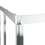vidaXL Cabine de douche ESG 90x70x180 cm