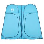 vidaXL Tente d'intimité bleu escamotable imperméable