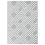 vidaXL Tapis d'extérieur Gris 160x230 cm PP