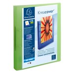 Classeur 2 Anneaux 30mm Polypropylène Chromaline 7/10e Krea Cover - A4 Maxi - Couleurs Assorties - X 15 - Exacompta