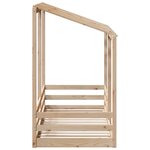 vidaXL Lit pour enfants avec toit 75x190 cm bois massif de pin
