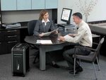 Destructeur coupe micro-particules, corbeille de 34L, sécurité P-5 99MS FELLOWES