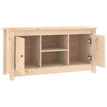 vidaXL Meuble TV 103x36 5x52 cm Bois de pin massif