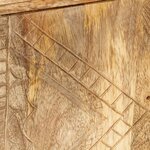 vidaXL Buffet Bois de manguier massif 110x30x60 cm