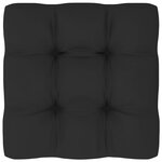 vidaXL Pouf palette de jardin Bois de pin imprégné de blanc