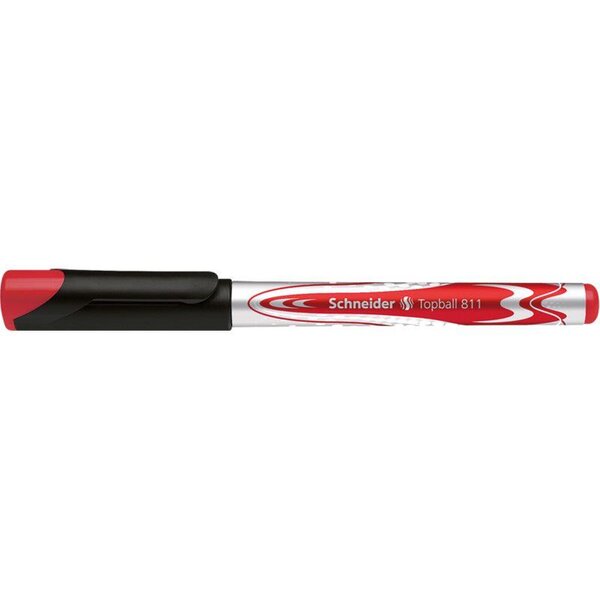 Roller à encre Topball 811 Pte 05 Rouge SCHNEIDER