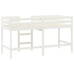 vidaXL Lit mezzanine d'enfants sans matelas avec échelle 80x200 cm