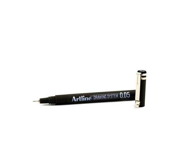 Feutre 'Drawing System' pointe 0,05 mm noir ARTLINE